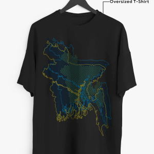 Oversized T-shirt (Map of Bangladesh